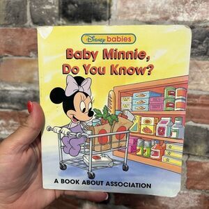 5‎ for $25🔥VTG Baby Minnie, Do You know?- Board Book